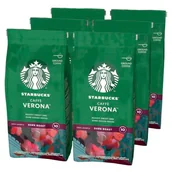 Kawa - Starbucks Dark Roast kawa mielona; Caffè Verona; 200 g (6 sztuk w zestawie) - miniaturka - grafika 1