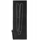 Akcesoria i części AGD - Worek na prostownicę, 40x15 cm czarny z nadrukiem - miniaturka - grafika 1