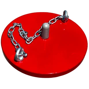 Żabka niwelacyjna żeliwna z łańcuszkiem 8kg - Sprzęt geodezyjny - miniaturka - grafika 1
