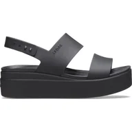 Buty trekkingowe damskie - Crocs Brooklyn Low Wedge - miniaturka - grafika 1