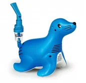 Inhalatory i akcesoria - Inhalator Philips Respironics Sami the Seal, niebieski - miniaturka - grafika 1