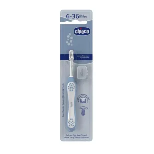 Szczoteczka do zębów Indigo 6-36m - Chicco - Zabawki interaktywne dla dzieci - miniaturka - grafika 1