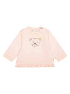 Steiff Bluza w kolorze brzoskwiniowym - Bluzy i sweterki niemowlęce - miniaturka - grafika 1