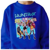 Bluzy dla dziewczynek - BLUZA DZIECIĘCA K-POPOWE ŁOWCZYNIE DEMONÓW HUNTRIX 134-140 BAWEŁNIANA - miniaturka - grafika 1