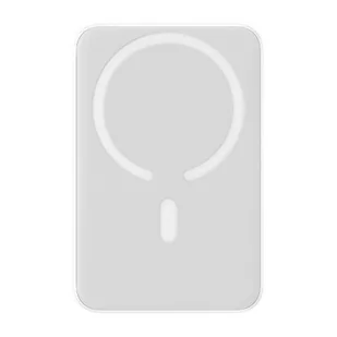 Baseus Powerbank Magnetic Mini 10000mAh 20W (biały) - Powerbanki - miniaturka - grafika 1