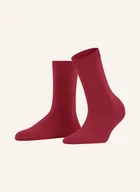 Skarpetki damskie - Falke Skarpety Cosy Wool Z Dodatkiem Wełny Merino pink - miniaturka - grafika 1