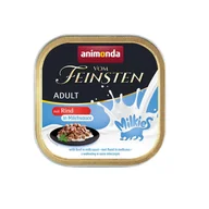 Mokra karma dla kotów - ANIMONDA Vom Feinsten Adult Milkies Wołowina - mokra karma dla kota - 100g - miniaturka - grafika 1