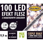 Oświetlenie świąteczne - Lampki choinkowe flesz LED 100 sztuk BULINEX - miniaturka - grafika 1