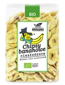 Zdrowa żywność - Bio Planet CHIPSY BANANOWE NIESŁODZONE BIO 350 g - - miniaturka - grafika 1