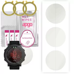 3x Folia hydrożelowa MATOWA do Suunto Core Alpha - apgo Smartwatch Hydrogel MATTE Protection Ochrona na ekran smartwatcha - Akcesoria do smartwatchy - miniaturka - grafika 1