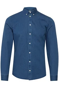 CASUAL FRIDAY CFAnton BD LS Denim Chambray Shirt męska koszula dżinsowa koszula z kołnierzem koszuli ze 100% bawełny, krój regularny, Denim Mid Blue (200436), XXL - Koszule męskie - miniaturka - grafika 1
