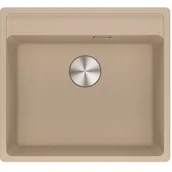 Zlewozmywaki - Franke Zlewozmywak fragranitowy Maris MRG 610-52 TL Beżowy 114.0661.767 114.0661.767 - miniaturka - grafika 1