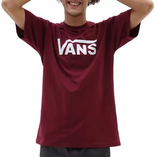 Koszulki sportowe męskie - Koszulka Vans Classic VN000GGGZ281 - czerwona - grafika 1