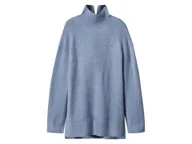 Swetry damskie - esmara® Sweter damski dzianinowy (Niebieski, S(36/38)) - miniaturka - grafika 1