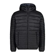 Kurtki męskie - CMP - Męska kurtka Snaps Hood, Man, Nero, 54 - miniaturka - grafika 1