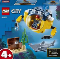 Klocki - LEGO City Oceaniczna miniłódź podwodna 60263 - miniaturka - grafika 1