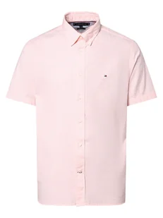 Tommy Hilfiger Koszula męska Mężczyźni Regular Fit Bawełna różowy|biały w kratkę, M - Koszule męskie - miniaturka - grafika 1