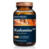 Suplementy naturalne - Doctor Life Kurkumina x10 bioaktywny ekstrakt 500mg suplement diety 60 kapsułek - miniaturka - grafika 1