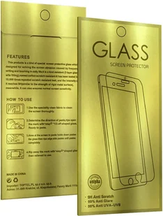 Hartowane szkło Gold do XIAOMI REDMI NOTE 13 4G - Szkła hartowane na telefon - miniaturka - grafika 1