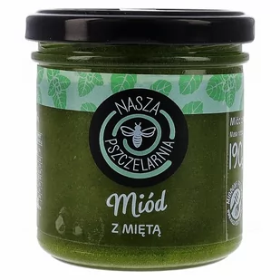 Miód z miętą Nasza Pszczelarnia 190g - Miód - miniaturka - grafika 1