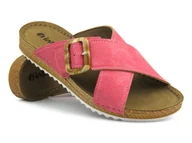 Klapki i japonki damskie - Klapki damskie - Inblu VO-12, ciemny róż - miniaturka - grafika 1