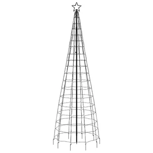 Choinka z lampek, z kołkami, 570 niebieskich LED, 300 cm Lumarko! - Oświetlenie świąteczne Choinka z lampek, z kołkami, 570 niebieskich LED, 300 cm Lumarko! - Oświetlenie świąteczne - miniaturka - grafika 6