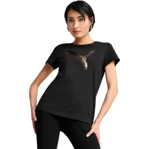 Koszulka Puma Ess Metallic Tee, Kobiety - Koszulki sportowe damskie - miniaturka - grafika 1