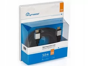 Skymaster Kabel HDMI HDMI High Line 5m BLACK FRIDAY Od 24 do 26 listopada 5m (HDMI - HDMI High Line 5m) - Kable - miniaturka - grafika 1