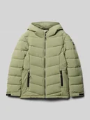 Kurtki i płaszcze dla dziewczynek - Kurtka funkcyjna z naszywką z logo - miniaturka - grafika 1