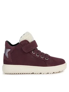 Geox Sneakersy J Theleven Girl Wpf J36HYC 022BH C8017 S Fioletowy - Buty dla dziewczynek - miniaturka - grafika 1