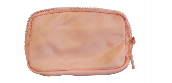 Saszetka Nerka Damska Dziewczęca Różowa Dwie Komory