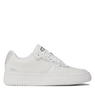 Sneakersy damskie - Sneakersy Lacoste L001 0321 1 Sfa 7-42SFA007665T Beżowy - miniaturka - grafika 1