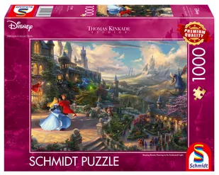 Puzzle Thomas Kinkade Śpiąca Królewna w tańcu (Disney) 1000 elementów - Puzzle - miniaturka - grafika 1