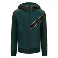 Swetry damskie - Retour Denim de Luxe Cross Sweat kardigan w kolorze zielonym Color Hunter Green, w rozmiarze 6, zielony (hunter green), 6-7 lat - miniaturka - grafika 1