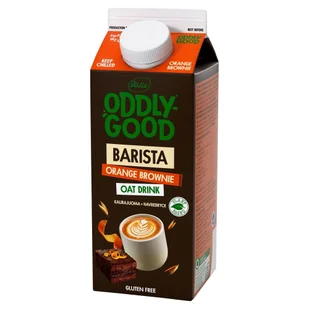 Oddlygood Barista Orange Brownie Napój owsiany do kawy o smaku pomarańczowo-czekoladowym 0,75 l - Zdrowa żywność - miniaturka - grafika 1