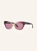 Okulary przeciwsłoneczne - Tom Ford Okulary Przeciwsłoneczne tr001638 Juliette lila - miniaturka - grafika 1