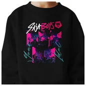 Bluzy dla dziewczynek - BLUZA DZIECIĘCA HUNTRIX SAJA BOYS 134-140 BAWEŁNIANA JAKOŚĆ - miniaturka - grafika 1