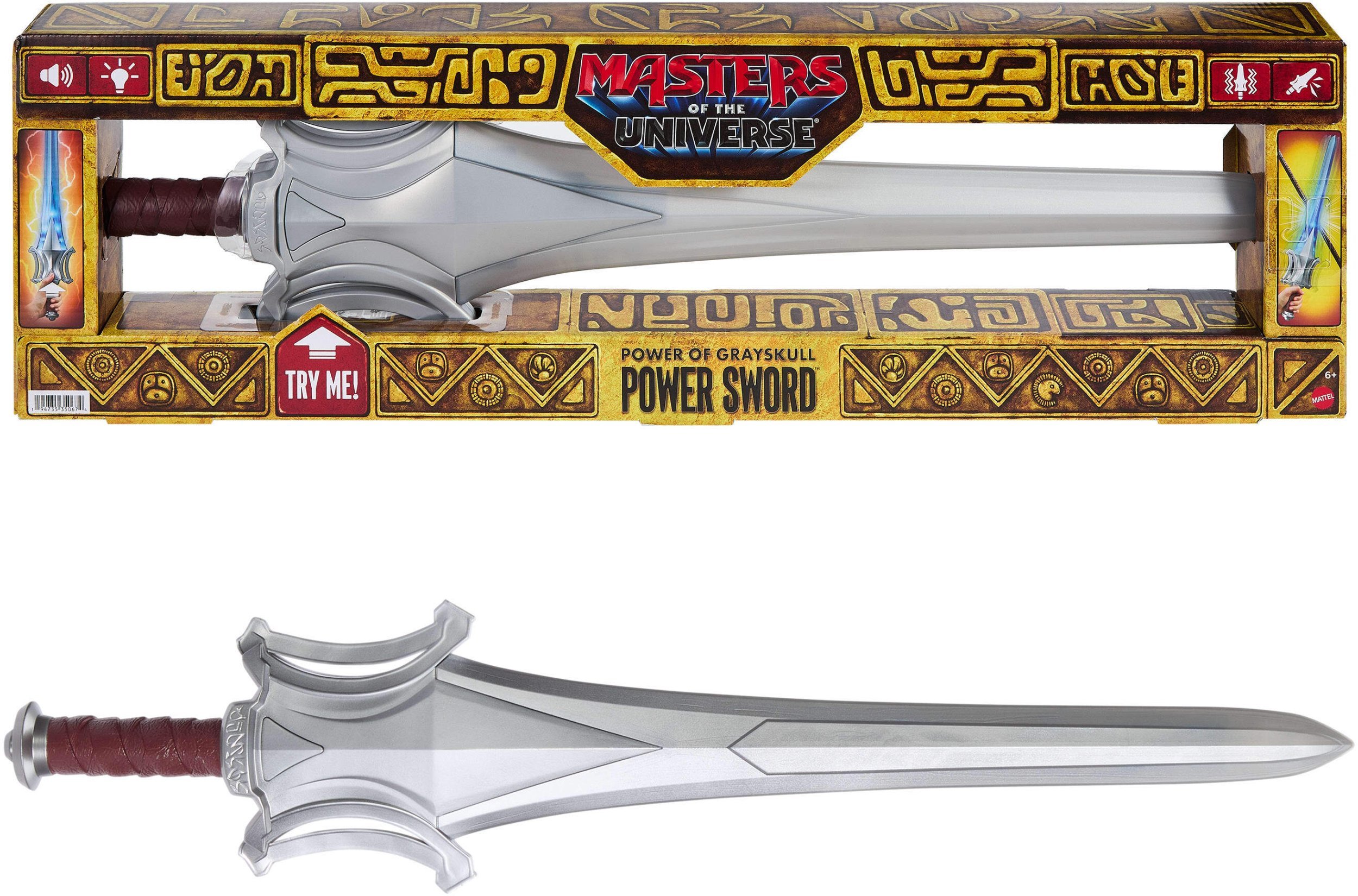 Mattel Interaktywny Miecz Mocy Powers of Grayskull He-Man Masters of the Universe JKJ18