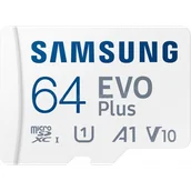 Karty pamięci - Samsung - Karta pamięci MICRO SD 64GB EVO PLUS - miniaturka - grafika 1