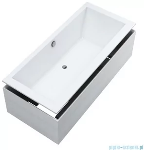 Schedpol Schedline Vella Set 2.0 wanna prostokątna z nośnikiem styropianowym 170x75 cm 3WSP.VS2P-17075 | - Wanny z hydromasażem - miniaturka - grafika 3