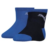 Skarpetki damskie - Skarpety dziecięce Puma MINI CATS ABS 2-PACK niebieskie 90638403-15-18 - miniaturka - grafika 1