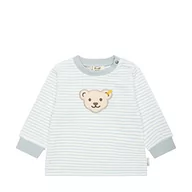 Bluzy dla dziewczynek - Steiff Bluza dziecięca uniseks, Celestial Blue, 80 - miniaturka - grafika 1