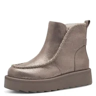 Moda i Uroda OUTLET - Tamaris Damskie buty 1-26805-43, modne, brązowe, 38 EU, Bronce, 38 EU - miniaturka - grafika 1