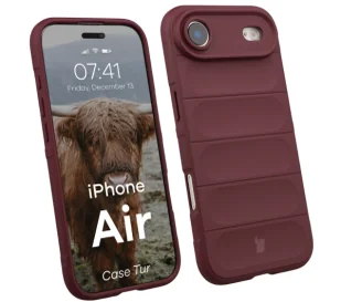 Bizon Tur do Apple iPhone Air Ciemnofioletowy - Etui i futerały do telefonów - miniaturka - grafika 1
