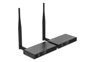 Digitus Bezprzewodowy zestaw przedłużacza/rozdzielacza sygnału HDMI (100 m, 1 x 4) - Złącza, przejściówki, adaptery - miniaturka - grafika 1
