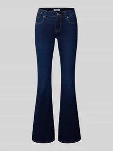 Jeansy z poszerzaną nogawką z mieszanki bawełny model ‘REESE’ - Spodnie damskie - miniaturka - grafika 1