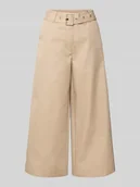 Spodnie damskie - Kuloty z paskiem model ‘Philia’ - miniaturka - grafika 1