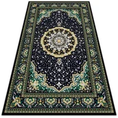 Dywany - Nowoczesny dywan na balkon wzór Złota mandala 150x225 cm - miniaturka - grafika 1