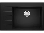 Zlewozmywaki - Zlewozmywak kuchenny granitowy jednokomorowy z ociekaczem i dużą komorą XXL Sydney 780 Cargo MT7KM-X0#Z - miniaturka - grafika 1