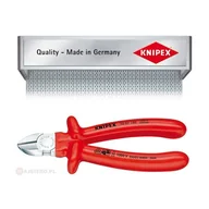 Kombinerki i obcęgi - Knipex szczypce tnące boczne, izolowane (70 07 180) - miniaturka - grafika 1